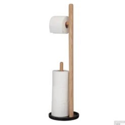 Toiletrolhouder / Reserverolhouder Vrijstaand Sealskin Earth Eiken