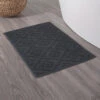 Badmat Sealskin Aztec 60x90 Cm Katoen Donkergrijs 1 Badmat Sealskin Aztec 60x90 Cm Katoen Donkergrijs -Sealkin Badkamermeubilair Winkel 800095 sfeer 1