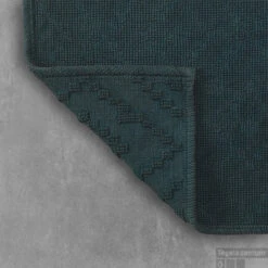 Badmat Sealskin Aztec 60x90 Cm Katoen Donkergroen -Sealkin Badkamermeubilair Winkel 800096 sfeer