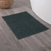 Badmat Sealskin Aztec 60x90 Cm Katoen Donkergroen -Sealkin Badkamermeubilair Winkel 800096 sfeer 2