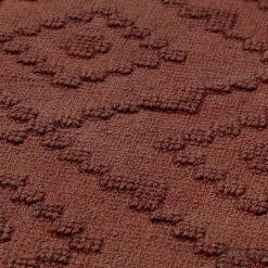 Badmat Sealskin Aztec 60x60 Cm Katoen Donkerroze -Sealkin Badkamermeubilair Winkel 800100 sfeer 1