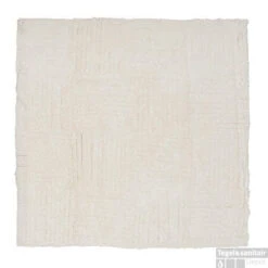 Badmat Sealskin Reverse 60x60 Cm Katoen Ivoor