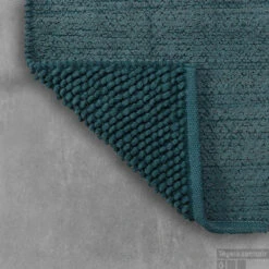 Badmat Sealskin Delhi 60x90 Cm Katoen Donkergroen -Sealkin Badkamermeubilair Winkel 800110 sfeer