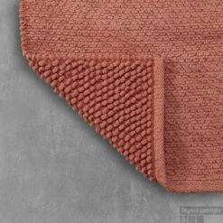 Badmat Sealskin Delhi 60x90 Cm Katoen Donkerroze -Sealkin Badkamermeubilair Winkel 800111 sfeer 1