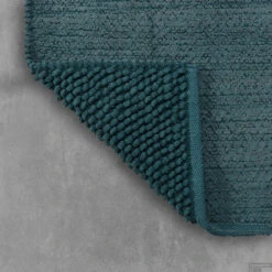 Badmat Sealskin Delhi 60x60 Cm Katoen Donkergroen -Sealkin Badkamermeubilair Winkel 800113 sfeer