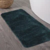 Badmat Sealskin Angora 70x140 Cm Polyester Donkergroen -Sealkin Badkamermeubilair Winkel 800117 sfeer 2