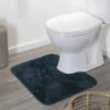 Toiletmat Sealskin Angora 55x60 Cm Polyester Donkergroen -Sealkin Badkamermeubilair Winkel 800123 sfeer 2