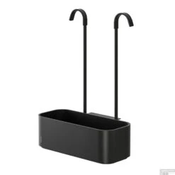 Ophangbaar Doucherek Tiger 2-Store Voor Douchekraan 25 Cm Zwart -Sealkin Badkamermeubilair Winkel 800376 shop