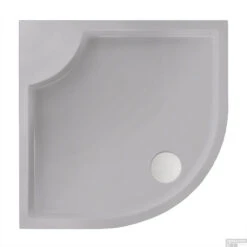Kwartrond Douchebak Bounty 80 X 80 X 4 Cm Cement