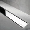 Easydrain Compact Taf Modulo Design Douchegoot 70 Cm.met Rooster Zero+-waterslot 50mm. Chroom