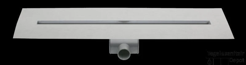 Easydrain Xs Taf Douchegoot 160 Cm. Met Rooster Z1 Waterslot 50mm. Rvs Geborsteld 4 Easydrain Xs Taf Douchegoot 160 Cm. Met Rooster Z1 Waterslot 50mm. Rvs Geborsteld - Afbeelding 2