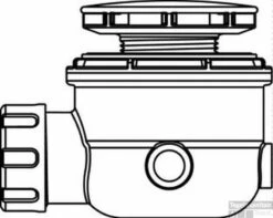 Wisa Douchebaksifon 52 Mm.