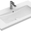Villeroy & Boch Venticello Meubelwastafel 80x50 Cm. 1xkraangat M/overloop C+ Wit -Sealkin Badkamermeubilair Winkel 85125