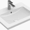 Villeroy & Boch Venticello Meubelwastafel 60x50 Cm. 1x Kraangat M/overloop Wit -Sealkin Badkamermeubilair Winkel 85136
