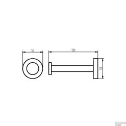 Reserve Toiletrolhouder Haceka Kosmos Mat Wit -Sealkin Badkamermeubilair Winkel 8711331022068 8 tech
