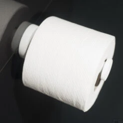 Reserve Toiletrolhouder Haceka Kosmos Mat Wit -Sealkin Badkamermeubilair Winkel 8711331022068 up