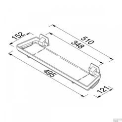 Geesa Standard Collection Planchet 50 Cm. Met Glasplaat Chroom -Sealkin Badkamermeubilair Winkel 8712163100214 geesa standard ldra 917191 50
