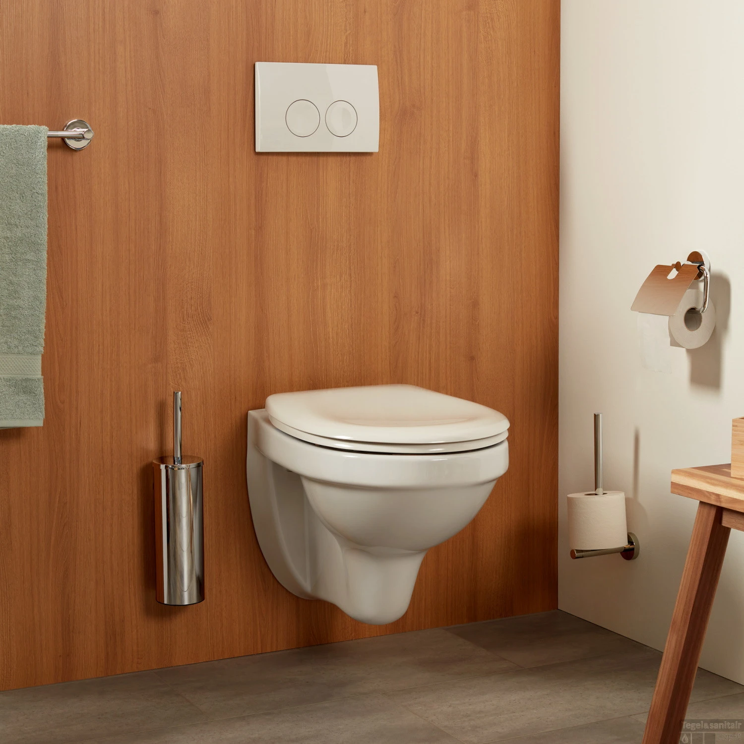 Dubbele Wandhanddoekhouder Haceka Kosmos 60 Cm Chroom 4 Dubbele Wandhanddoekhouder Haceka Kosmos 60 Cm Chroom - Afbeelding 2