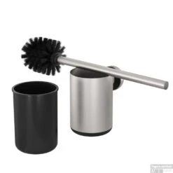 Toiletborstel Met Houder Tiger Cooper RVS Geborsteld / Zwart -Sealkin Badkamermeubilair Winkel 8720553004714 3