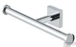 Geesa Nelio Closetrolhouder Dubbel Zonder Klep Chroom