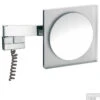 Emco Asis Scheerspiegel Vierkant 22 Cm. Led Verlichting X5 Chroom