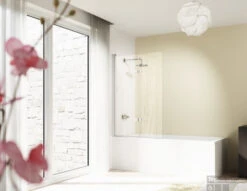 Huppe Design Pure 1-delige Badklapwand 75x150 Cm. Chroom Look-antiplaque Gl 5 Huppe Design Pure 1-delige Badklapwand 75x150 Cm. Chroom Look-antiplaque Gl -Sealkin Badkamermeubilair Winkel 88597 1