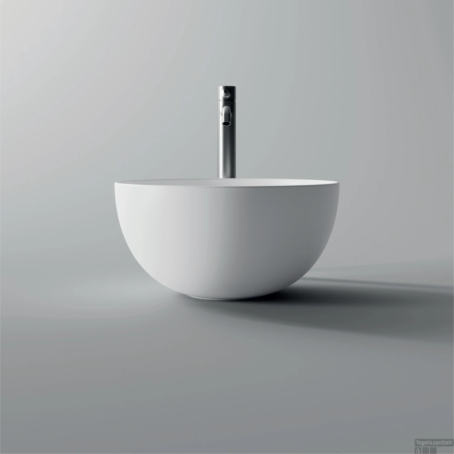 Ronde Wastafel Opbouw Salenzi Unica Round 40x20 Cm Mat Wit (inclusief Bijpassende Afvoerplug) 3 Ronde Wastafel Opbouw Salenzi Unica Round 40x20 Cm Mat Wit (inclusief Bijpassende Afvoerplug)