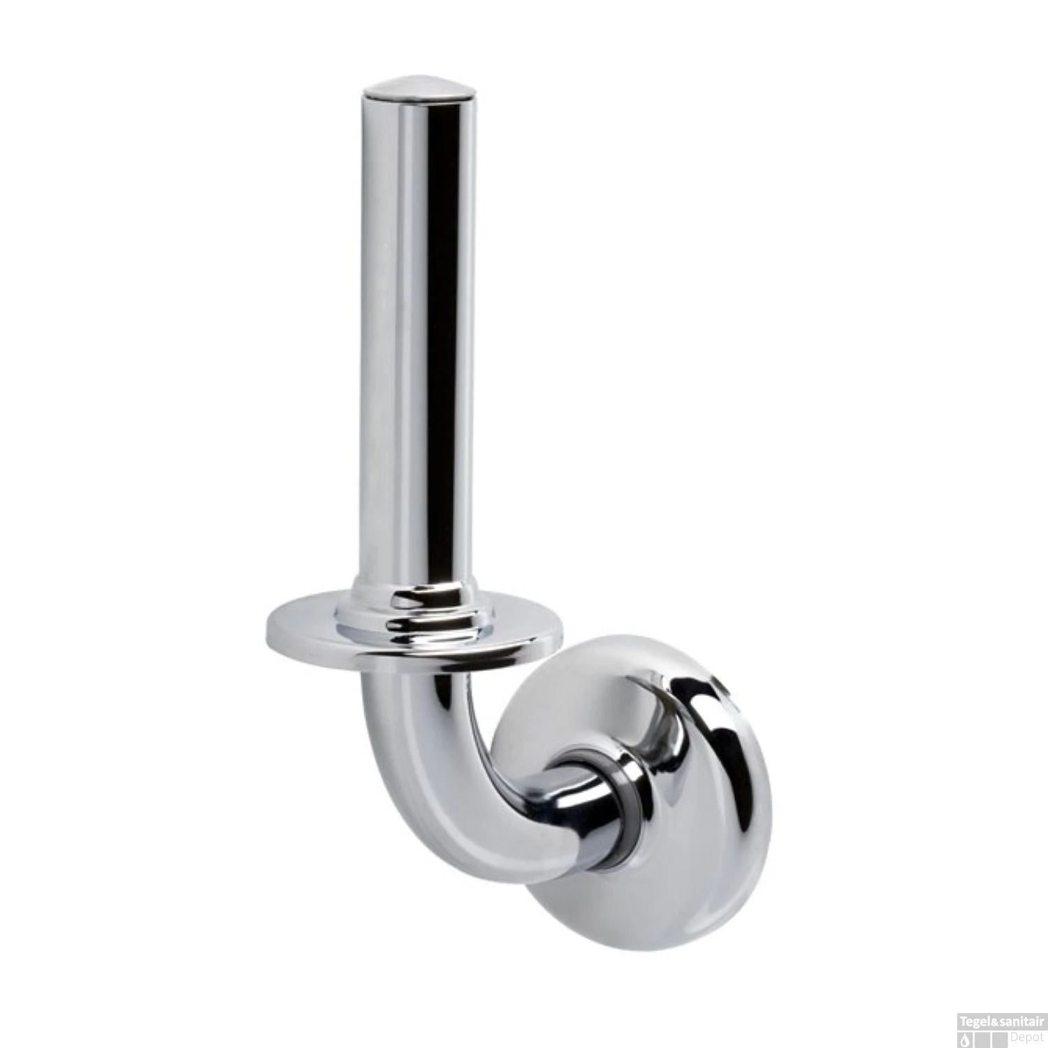 Reserverolhouder Enkel Geesa Hotel Chroom 3 Reserverolhouder Enkel Geesa Hotel Chroom