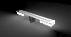 B&w-luxury Highline N Wand/vloer Douchegoot 90 Cm. Met Onderuitlaat Rvs