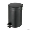 Pedaalemmer Geesa Hotel Vrijstaand 3 Liter Zwart -Sealkin Badkamermeubilair Winkel 91634 06 shop