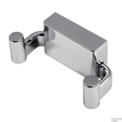 Dubbele Haak Geesa Hotel Breed Chroom