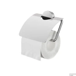 Toiletrolhouder Met Klep Geesa Opal Chroom