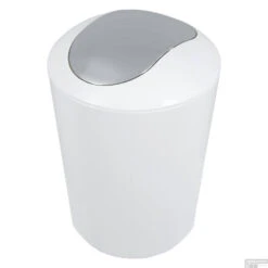 Afvalemmer Differnz Paris 8 Liter Swing Wit