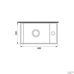 Fonteinset Natuursteen Nera 40x23x11 Cm (kraangat Rechts) -Sealkin Badkamermeubilair Winkel aqx nera fonteinset links 40x23x11 natuursteen bl ce 8718315060825 8 tech