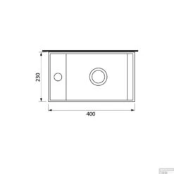Fonteinset Natuursteen Nera 40x23x11 Cm (kraangat Links) 17 Fonteinset Natuursteen Nera 40x23x11 Cm (kraangat Links) -Sealkin Badkamermeubilair Winkel aqx nera fonteinset rechts 40x23x11 natuursteen bl ce 8718315060832 8 tech