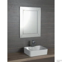Badkamerspiegel Sapho Arak 60x80 Cm Met Omlijsting -Sealkin Badkamermeubilair Winkel ar060 badkamerspiegel sapho arak 60x80 cm met omlijsting 1