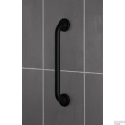 Badgreep Boss & Wessing Ludo 45 Cm Mat Zwart -Sealkin Badkamermeubilair Winkel badgreep boss wessing ridder sam 45 cm mat zwart 3