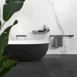 Badgreep Geesa Shift 30 Cm Zwart -Sealkin Badkamermeubilair Winkel badgreep geesa shift 30 cm zwart 3