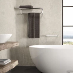 Badgreep Geesa Wynk 30 Cm Chroom 8 Badgreep Geesa Wynk 30 Cm Chroom -Sealkin Badkamermeubilair Winkel badgreep geesa wynk 30 cm chroom sfeer 2