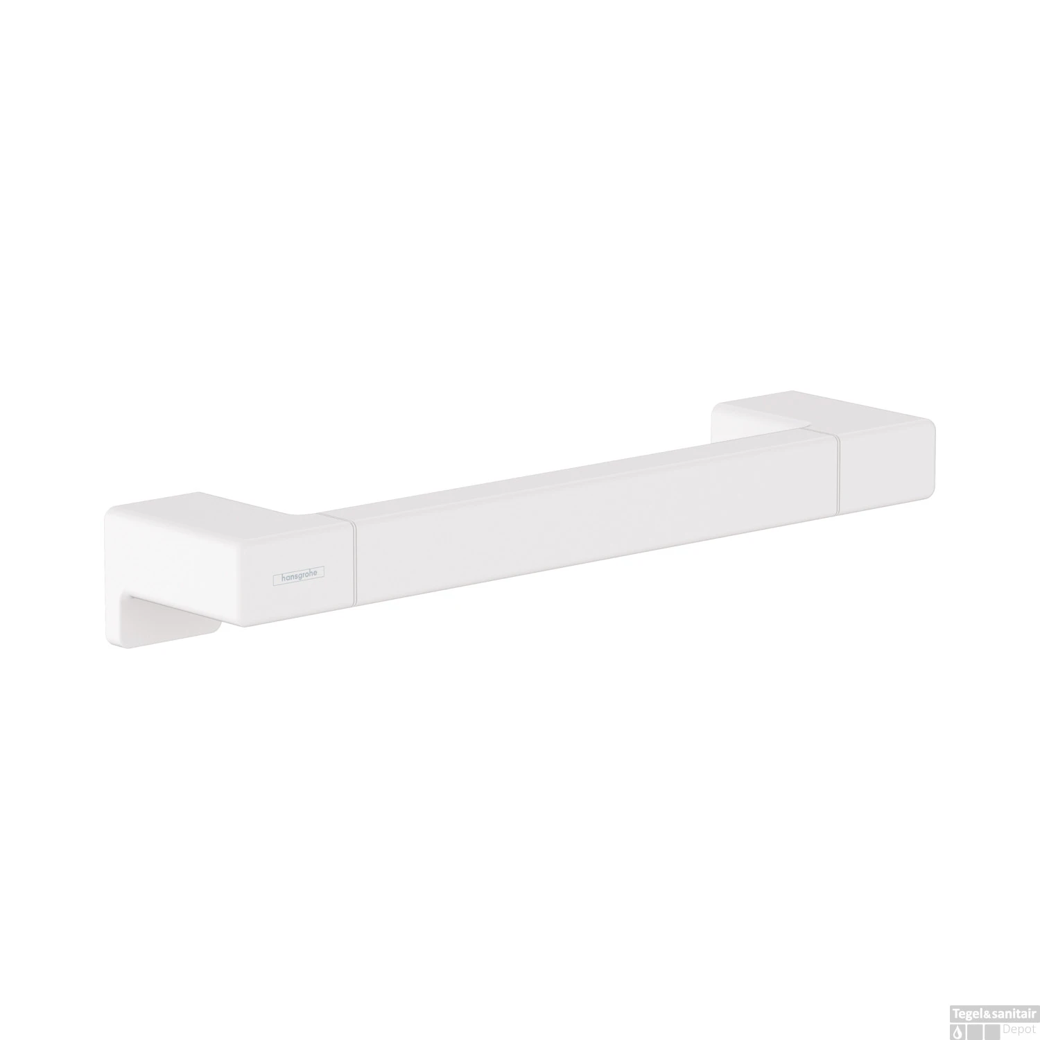 Badgreep HansGrohe AddStoris 34,8 Cm Mat Wit 3 Badgreep HansGrohe AddStoris 34,8 Cm Mat Wit