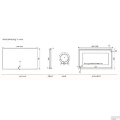 Badkamerspiegel Xenz Garda 100x70cm Met Ledverlichting Boven- En Onderzijde En Spiegelverwarming 11 Badkamerspiegel Xenz Garda 100x70cm Met Ledverlichting Boven- En Onderzijde En Spiegelverwarming -Sealkin Badkamermeubilair Winkel badkamerspiegel xenz garda met ledverlichting tech 4