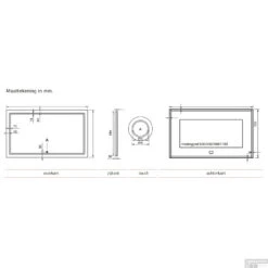 Badkamerspiegel Xenz Sirmione 160x70cm Met Rondom Ledverlichting En Spiegelverwarming -Sealkin Badkamermeubilair Winkel badkamerspiegel xenz sirmione met rondom ledverlichting tech 7