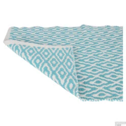 Badmat Differnz Brighton 50x80 Cm Katoen Blauw -Sealkin Badkamermeubilair Winkel badmat differnz brighton 50x80 cm katoen blauw shop 3