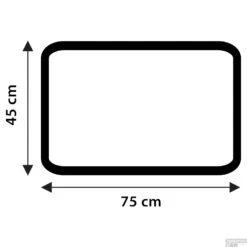 Badmat Differnz Stripes 45x75 Cm Katoen Licht Blauw -Sealkin Badkamermeubilair Winkel badmat differnz stripes 45x75 cm katoen licht blauw tech