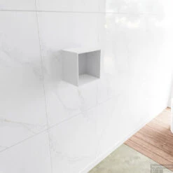 Nis Mondiaz LAGOM 30cm In Of Opbouw Mat Wit 7 Nis Mondiaz LAGOM 30cm In Of Opbouw Mat Wit -Sealkin Badkamermeubilair Winkel badmeubel met solid surface wastafel model lagom top white 00008