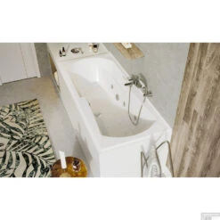Whirlpoolbad Allibert Namea Essentia 170x75x53 Cm Incl. Poten Wit -Sealkin Badkamermeubilair Winkel baignoire namea systeme balneo essentia ambiance
