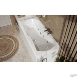 Whirlpoolbad Allibert Moovance Intensia 180x80x53 Cm Incl Badpoten Wit 7 Whirlpoolbad Allibert Moovance Intensia 180x80x53 Cm Incl Badpoten Wit -Sealkin Badkamermeubilair Winkel balneo cuve moovance systeme intensea 1