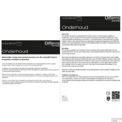 Waskom Differnz Dias 50x38x14cm Beton Donker Grijs -Sealkin Badkamermeubilair Winkel beton onderhoud waskom shi tekst 2