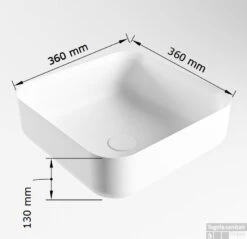 MONDIAZ BINX Waskom Solid Surface 36cm Kleur Jeans / Jeans 9 MONDIAZ BINX Waskom Solid Surface 36cm Kleur Jeans / Jeans -Sealkin Badkamermeubilair Winkel binx maattekening 15663763194081