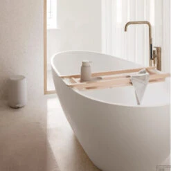 Pedaalemmer Blomus Sono 3 Liter Wit -Sealkin Badkamermeubilair Winkel blomus pedaalemmer sono wit 3 liter sfeer